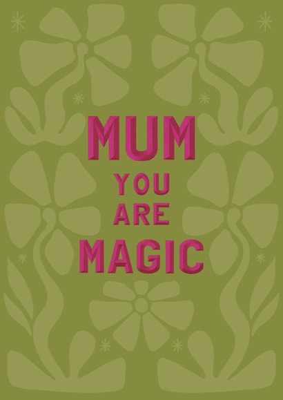 Magical card for your mum! created by Rhianna Louise Studio