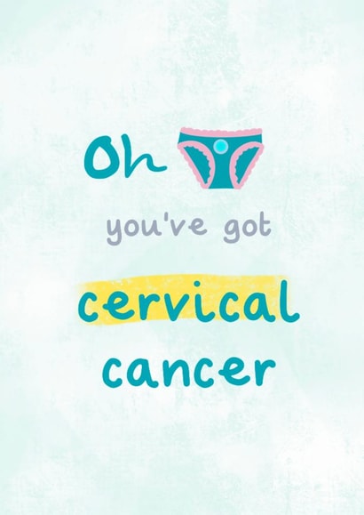 Heartfelt Get Well Card - Cervical Cancer created by Paperleaf Studios