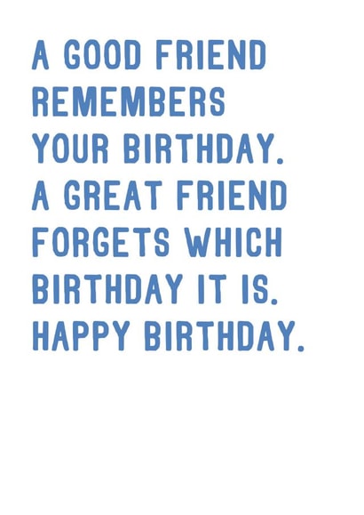 Funny Birthday Card - For Friend - Relatable created by SixElevenCreations