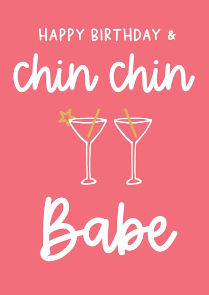 Fun Birthday Card - For Her - Babe created by Word Up Creative