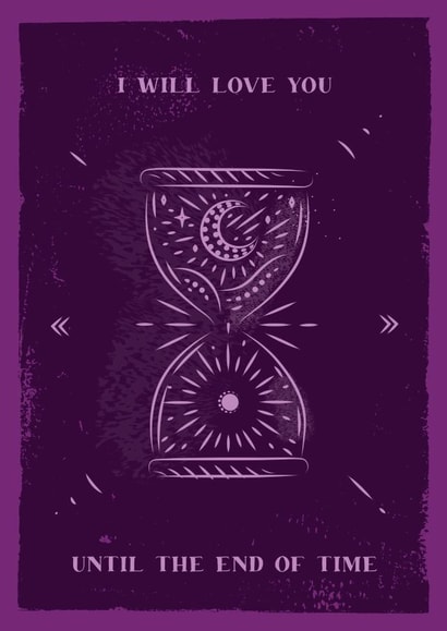 Heartfelt Christmas Card - I Will Love You Until the End of Time created by Feel Good Supplies