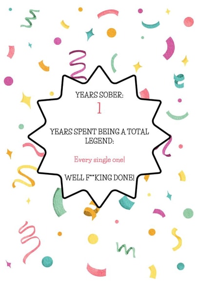 SoberVersary! created by Mind Over Letter