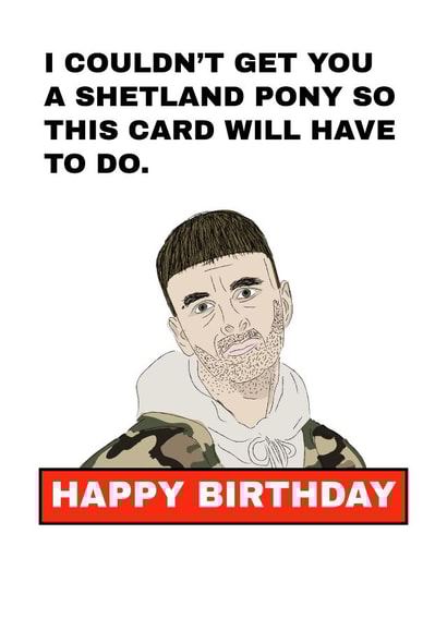 Brassic Birthday Card. created by Amysimplycreates