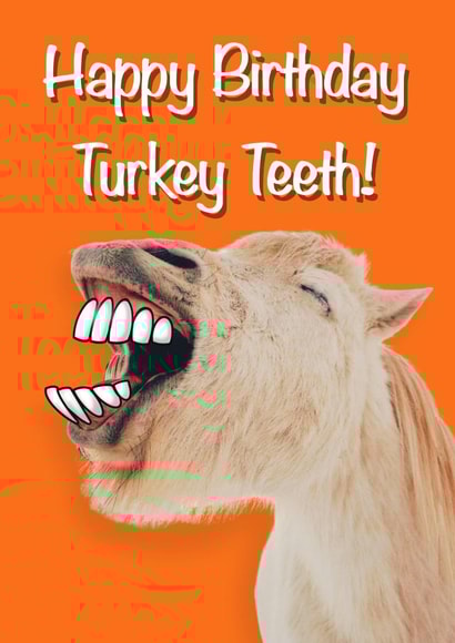 "Gobble Up Some Birthday Fun: Turkey Teeth Edition!" created by Happy Little Me Co.