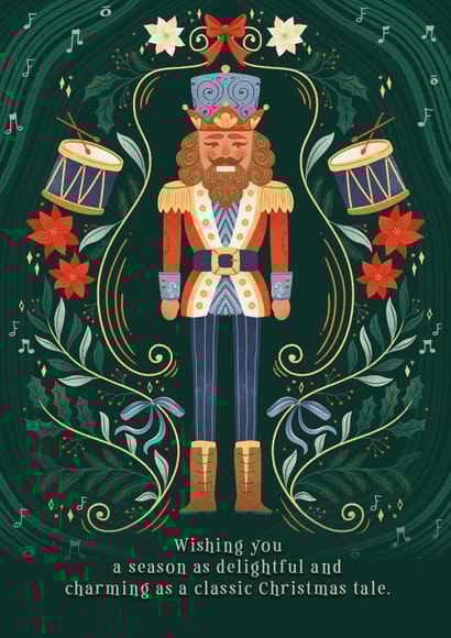 Classic Christmas Card - The Nutcracker - Christmas Tale created by Tawn Moore