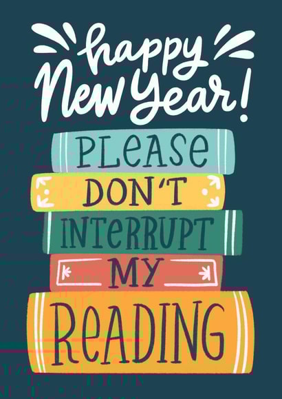 Happy New Year! for readers. created by Happy Introvert
