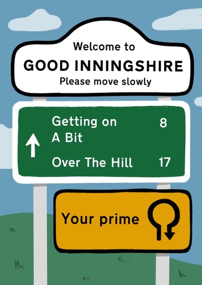 Funny Birthday Card - Road Signs created by Megalolz