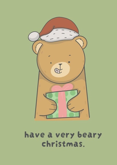 Have A Beary Christmas created by Richard Darani