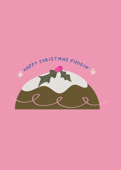 Happy Christmas Puddin' created by Kard & Cotton