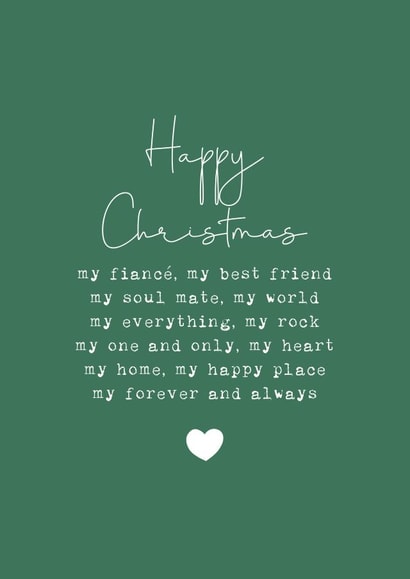 My Forever and Always - Fiancé - Christmas Card created by Cake For Breakfast