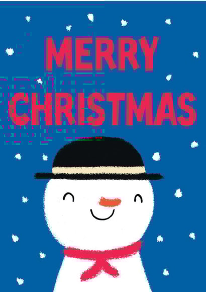 Cute Christmas Card - Snowman created by Hole in my Pocket