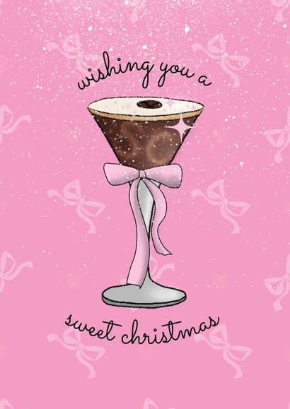 Cute Sweet Christmas - Espresso Sabrina - Pink Bows created by Just Daydreaming