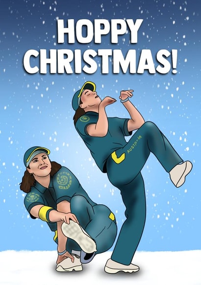 Funny Christmas Card - Raygun Breaking - Hoppy Christmas created by I Draw Stuff