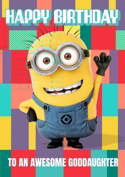 Fun Minions Birthday Card – For Goddaughter created by Danilo