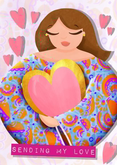 Sending My Love created by Aziza Illustrates