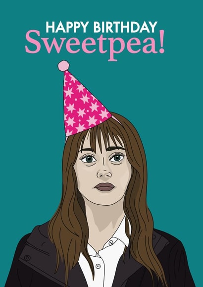 Funny Birthday Card - Sweetpea created by I Made A Card