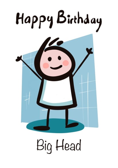 A lovely general birthday card created by Scribbly Diddly