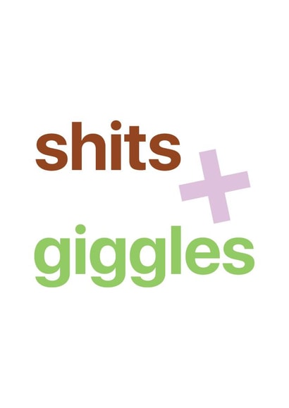 Just doing it for shits and giggles. created by Paddy Cannon