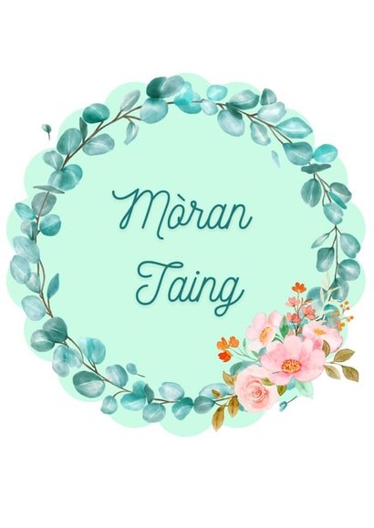 Classic Thank You Card - Flowers - Gaelic created by Cairtean le Sarah