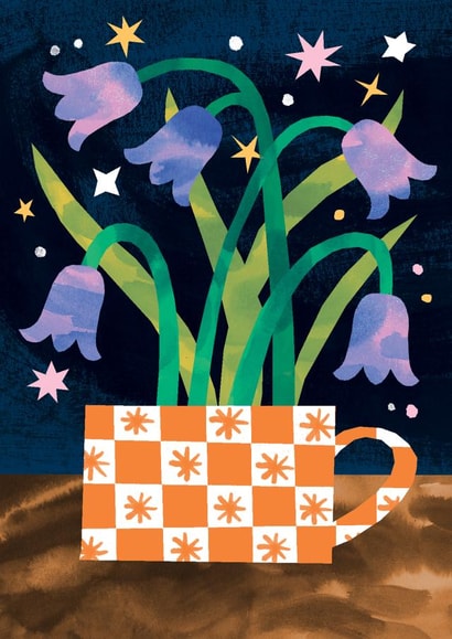 Arty Just Because Card - Tulips created by Catherine Pape