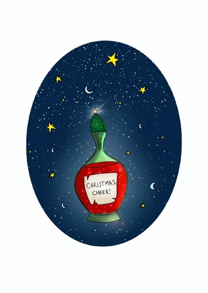 Christmas Cheer in a Bottle! created by Ink Vixen