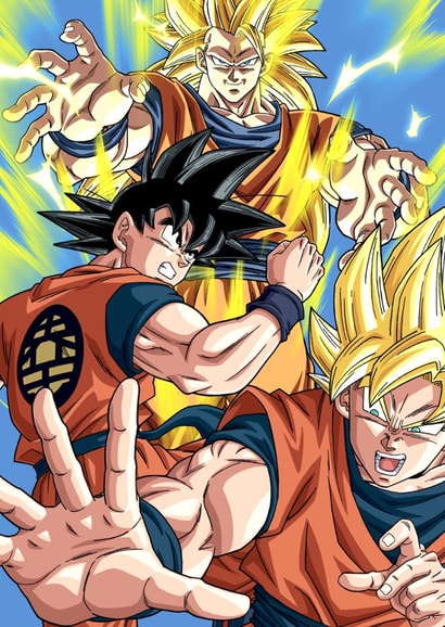Dragon Ball Z Birthday Card – Unleash the Super Saiyan Spirit created by Danilo