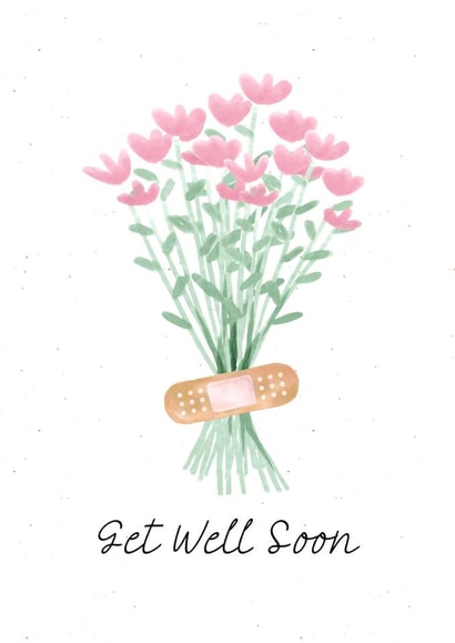 Classic Get Well Card - Bouquet - Flowers | thortful