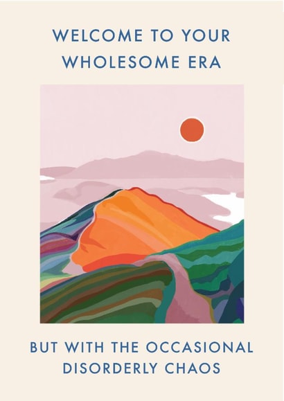 Arty Birthday Card - Wholesome Era created by Vicki Nelli