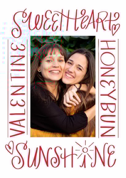 Cute Valentine's Day Card - Pet Names created by Cindy Reynolds