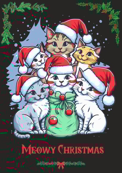 Meowy Christmas created by AGOURIANE Mohamed