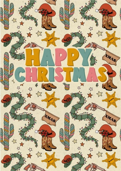 Cowboy Christmas created by Rhianna Horton