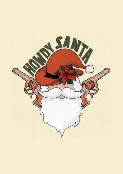 Howdy Santa created by Rhianna Horton