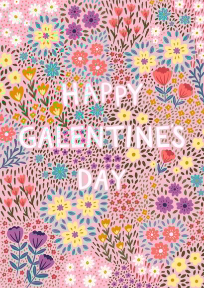 Pretty Galentine's Day - Flowers - Floral created by Pear Tree Press