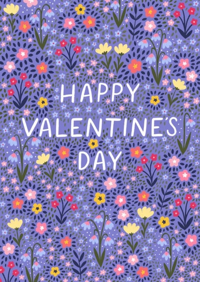 Pretty Valentine's Day - Flowers - Floral created by Pear Tree Press