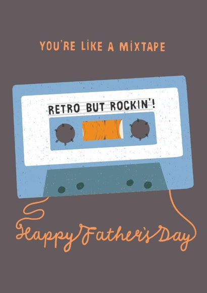Cute Fathers Day Card - Mixtape created by Francesca Iannaccone