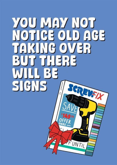 Funny Birthday Card - DIY - For Him created by Stuck Shop Gifts