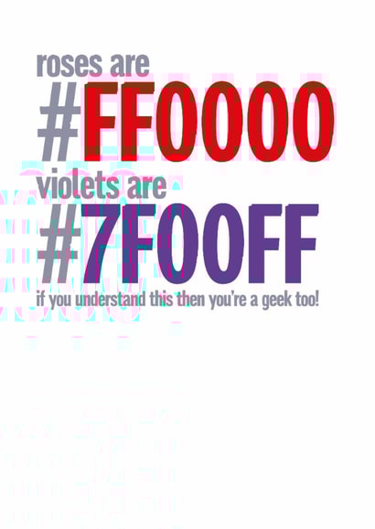 roses are red, violets are blue… created by Passion 4