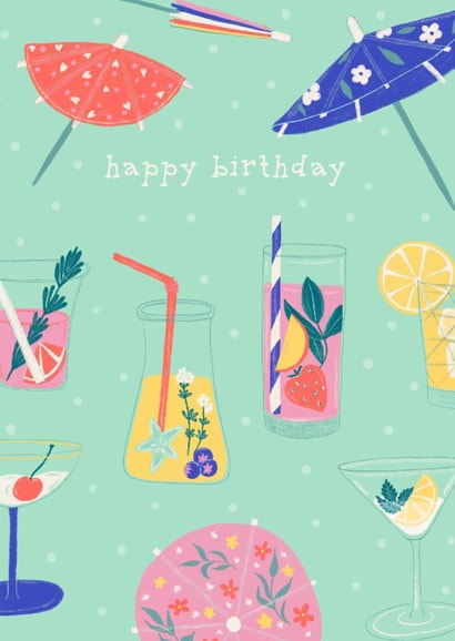 To a cocktail lover created by Nici Gabriel Designs