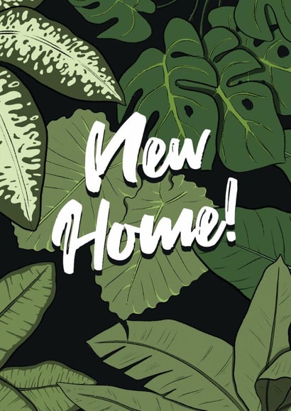 New Home Jungle Themed Card For Friends and Family created by James Cluer