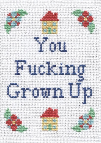 Fun New Home - Cross Stitch - Grown Up created by You've Got Thread On You