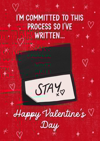 Funny Valentine's Day Card - Married At First Sight - Commitment Ceremony created by Silky Rose Design