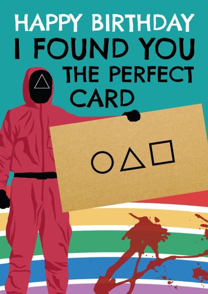 Funny Birthday Card - Squid Game - Series 2 created by AbiGoLucky