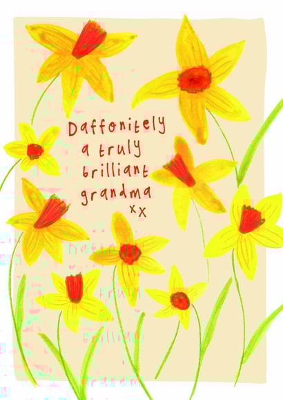 Pretty Mother's Day Card - Truly Brilliant - For Grandma created by Bow & Bell