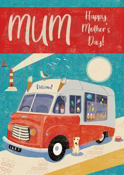 Cute Mother's Day Card - Ice Cream Van created by Rocket68