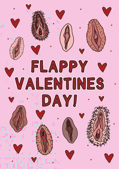 NSFW Valentine's Day Card - Vaginas created by Gem Draws Stuff