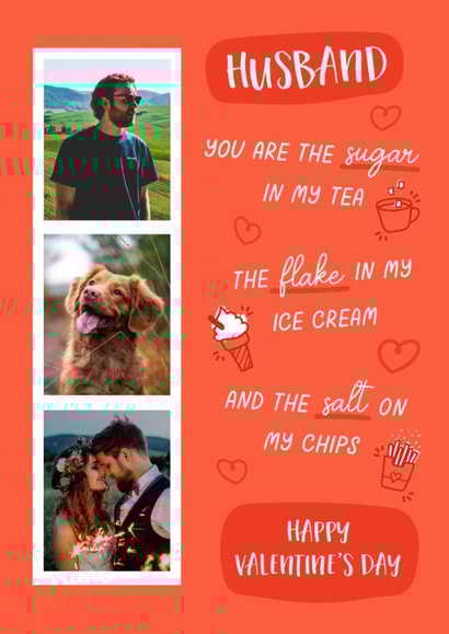 Cute Valentine's Day Card - For Husband - The Sugar In My Tea created by Holly Sims 