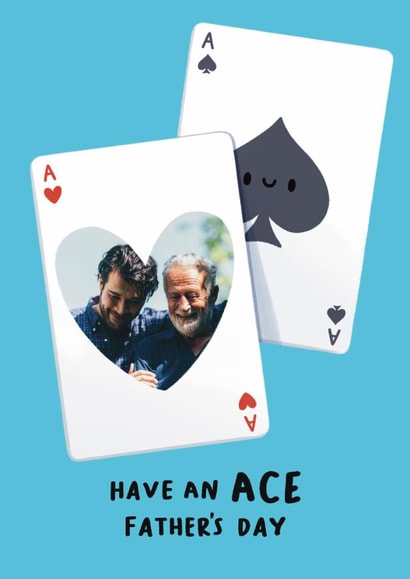 Cute Father’s Day Card - Playing Cards created by Sophie Kent Illustration