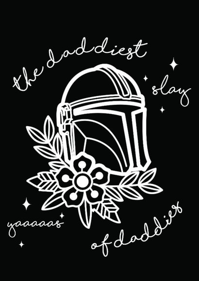 Mando Pedro fathers Day card created by Rachell Smith