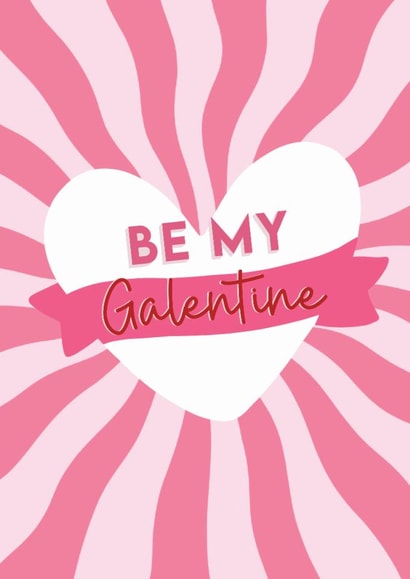 Be my Galentine Card perfect for your best friend this Galentine’s Day created by Lola