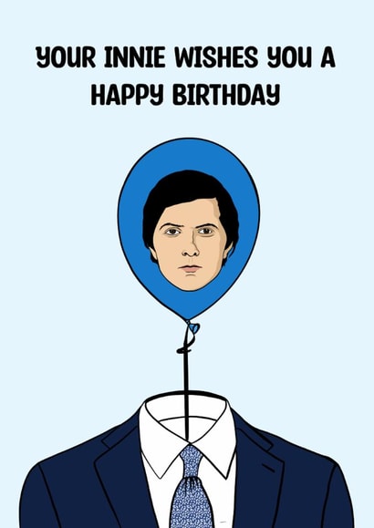 Funny Birthday Card - Severance created by Doublea